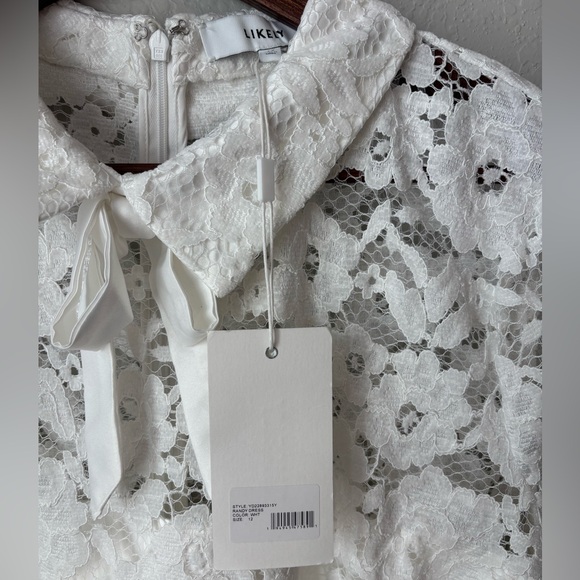 NEW NWT Likely Randy Dress White Lace - Picture 6 of 7